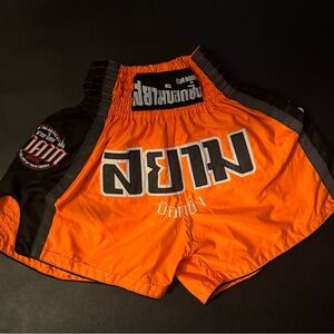 Siam Muay Thai Boxing Shorts Kickboxing Size L